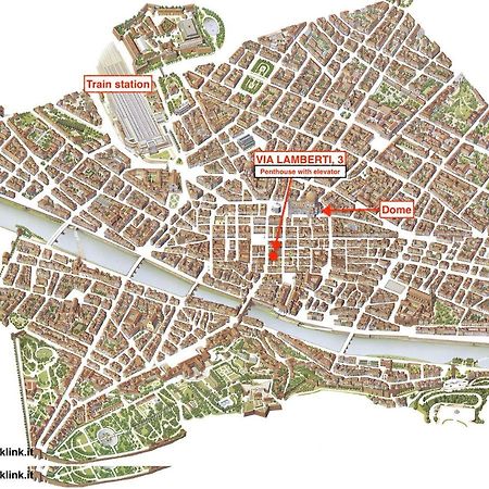 Via Lamberti, 3 - Florence Charming Apartments - Charming And Historic 5Th-Floor Attic Apartment With Elevator In A Building At The Heart Of Vibrant Florence, Just A 2-Minute Walk From All Attractions Exterior foto